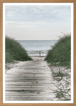 Blåvand Hvidbjerg Strand Plakat