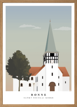 Rønne Sankt Nicolai Kirke Plakat