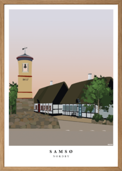 Samsø Nordby Plakat