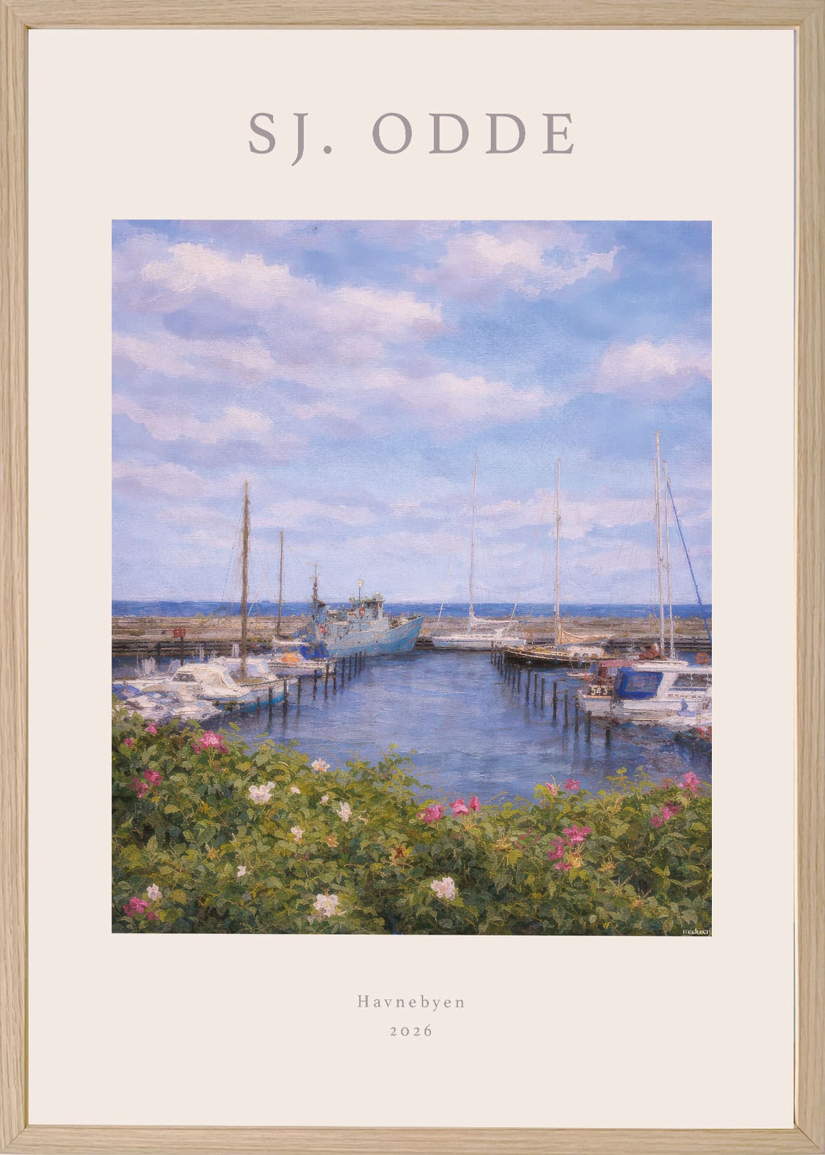 Sj. Odde Havneby Plakat