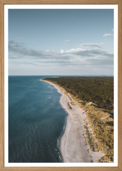 Odsherred Rørvig Strand Plakat