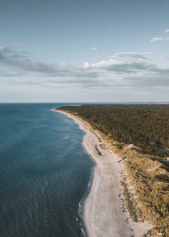 Odsherred Rørvig Strand Plakat