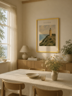 Alternative view of Sejerø Fyr Plakat