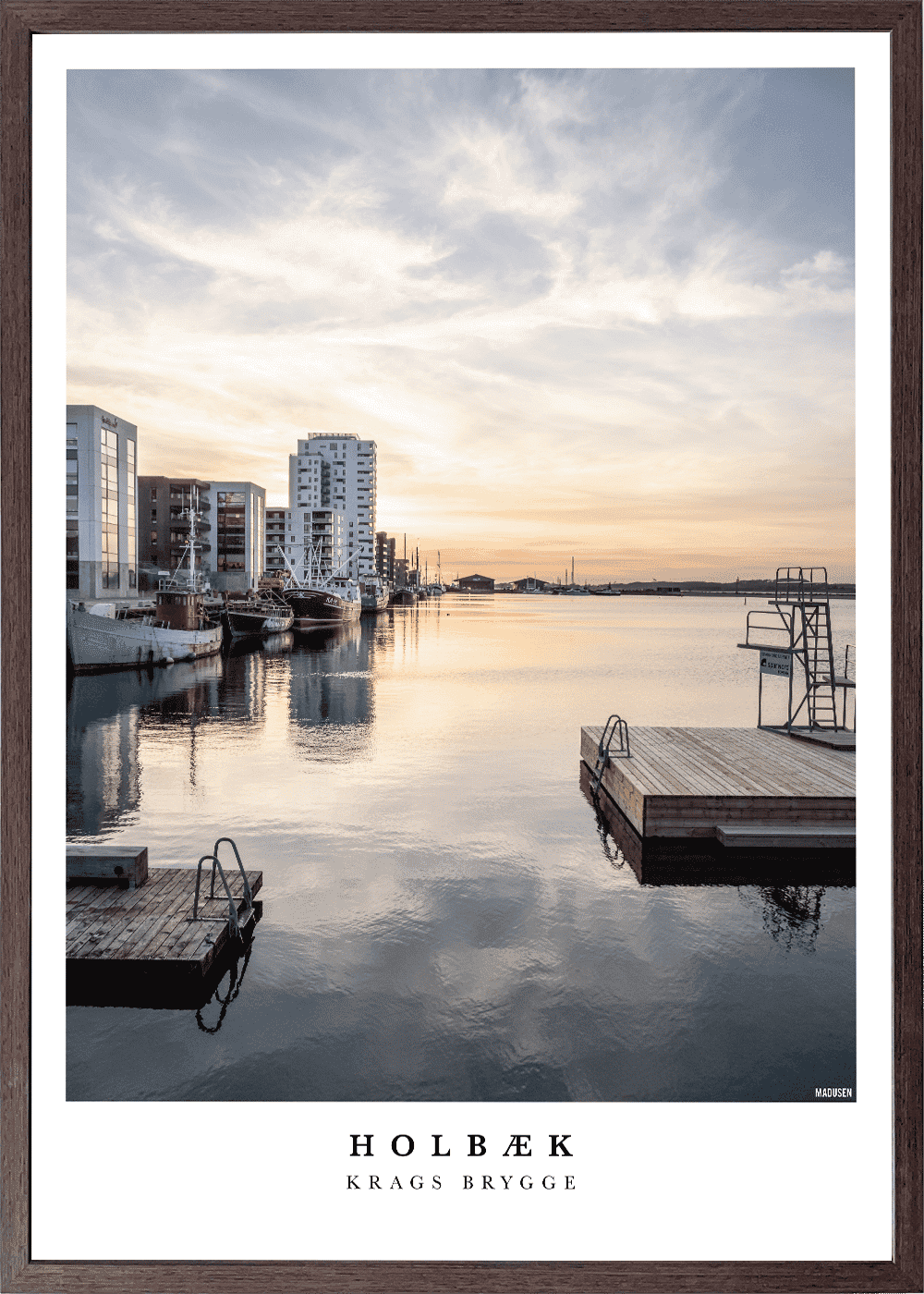 Holbæk Krags Brygge Plakat