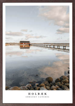 Holbæk Søbadet Venedig Plakat