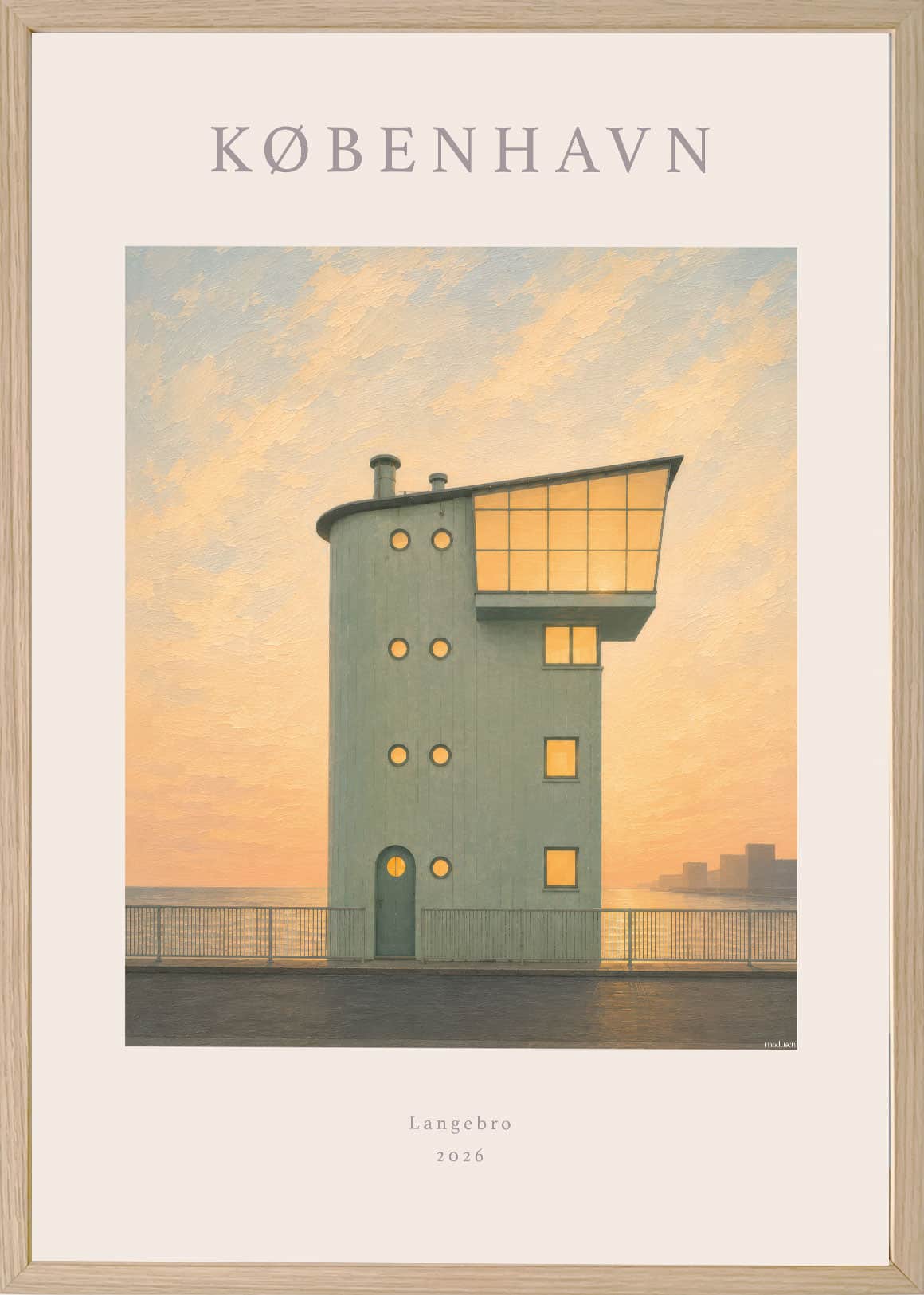 København Langebro Plakat