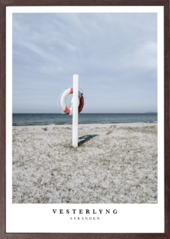 Vesterlyng Stranden Plakat