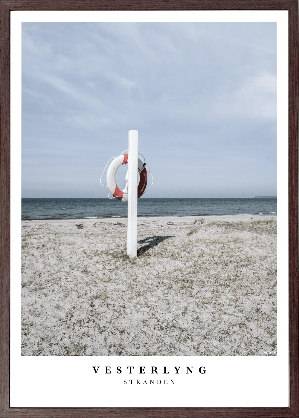 Vesterlyng Stranden Plakat