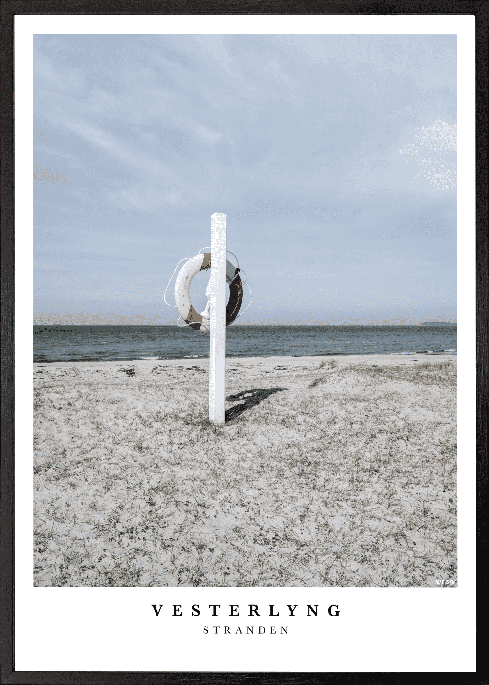 Vesterlyng Stranden Plakat
