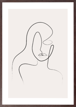 Alternative view of Woman Line II