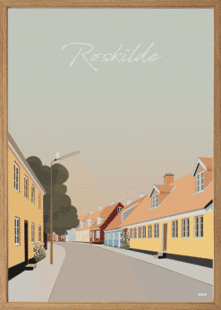 Roskilde Blågårdsstræde Plakat