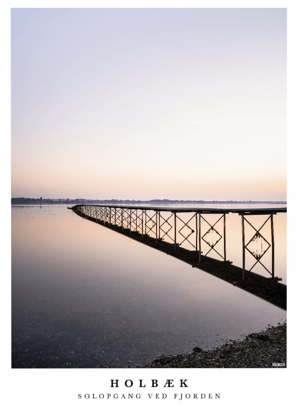 Holbæk Solopgang Ved Fjorden
