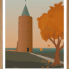 Vordingborg Gåsetårnet Plakat