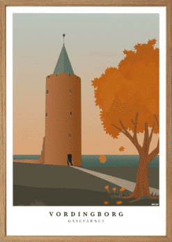 Vordingborg Gåsetårnet Plakat