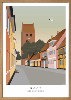 Køge Kirkestræde Plakat