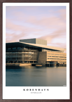 Alternative view of København Operaen Plakat