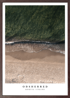 Alternative view of Odsherred Rørvig Strand Plakat 1