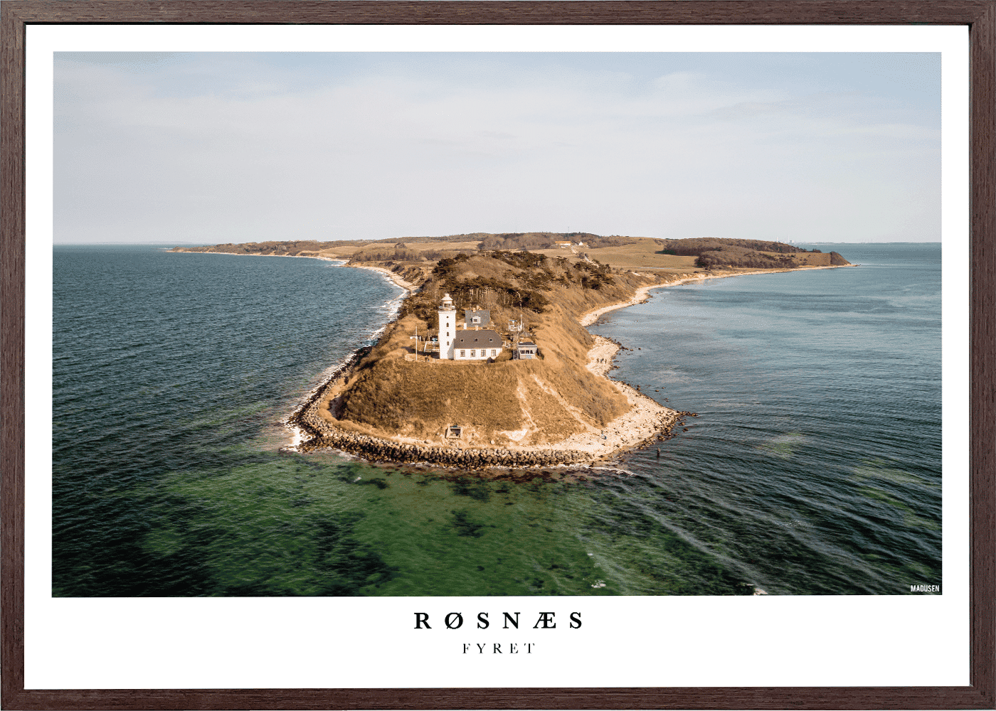 Røsnæs Fyr Plakat
