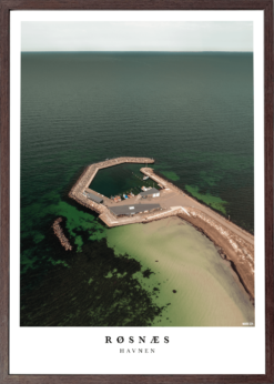 Alternative view of Røsnæs Havn Plakat