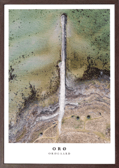 Alternative view of Orø Orøgaard Plakat