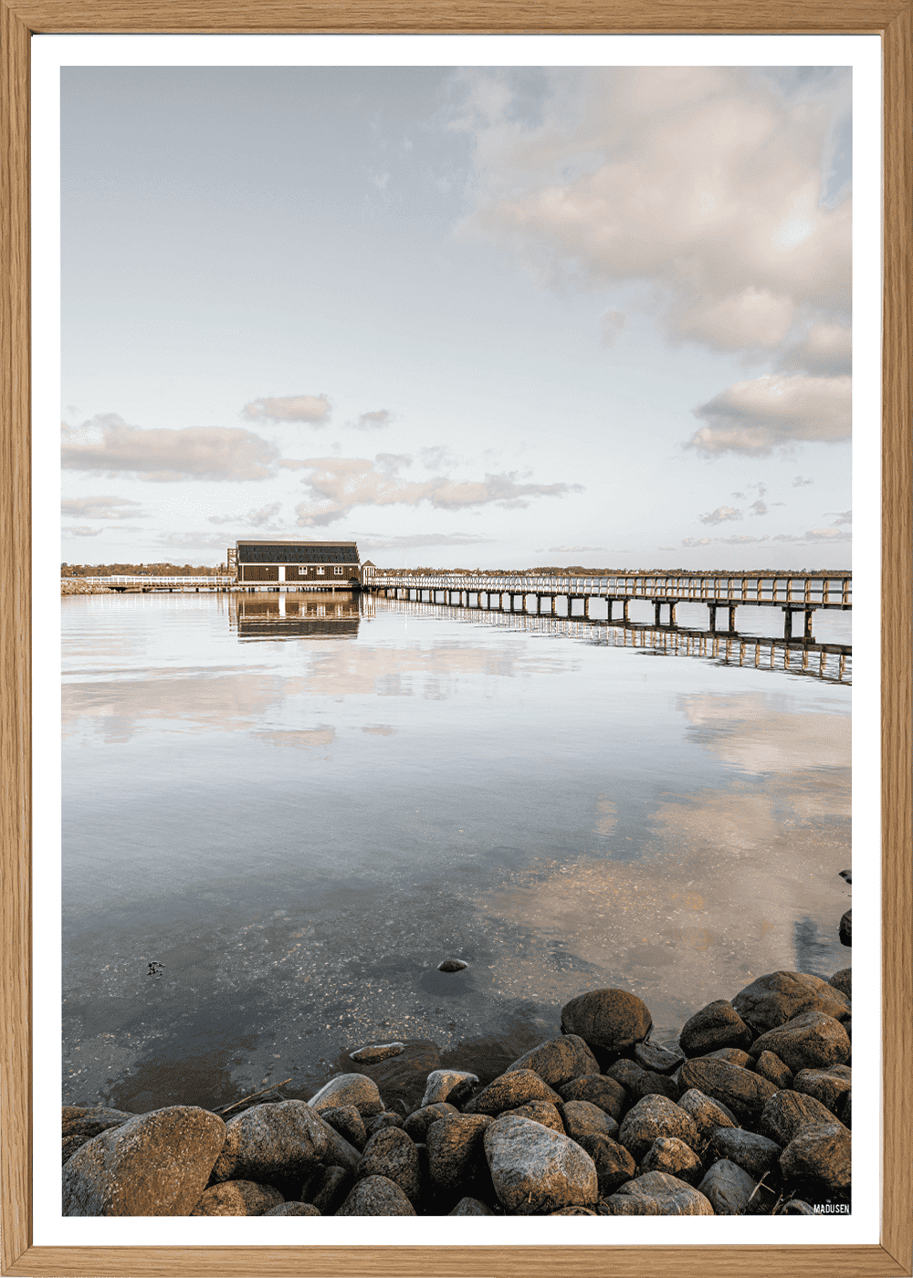 Holbæk Søbadet Venedig Plakat