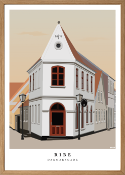 Ribe Dagmarsgade Plakat
