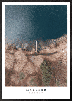 Maglesø Bådebroen Plakat