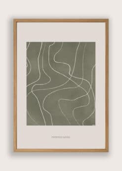 Twisted Lines Plakat