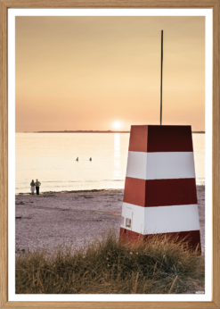 Odsherred Gudmindrup Strand 1 Plakat