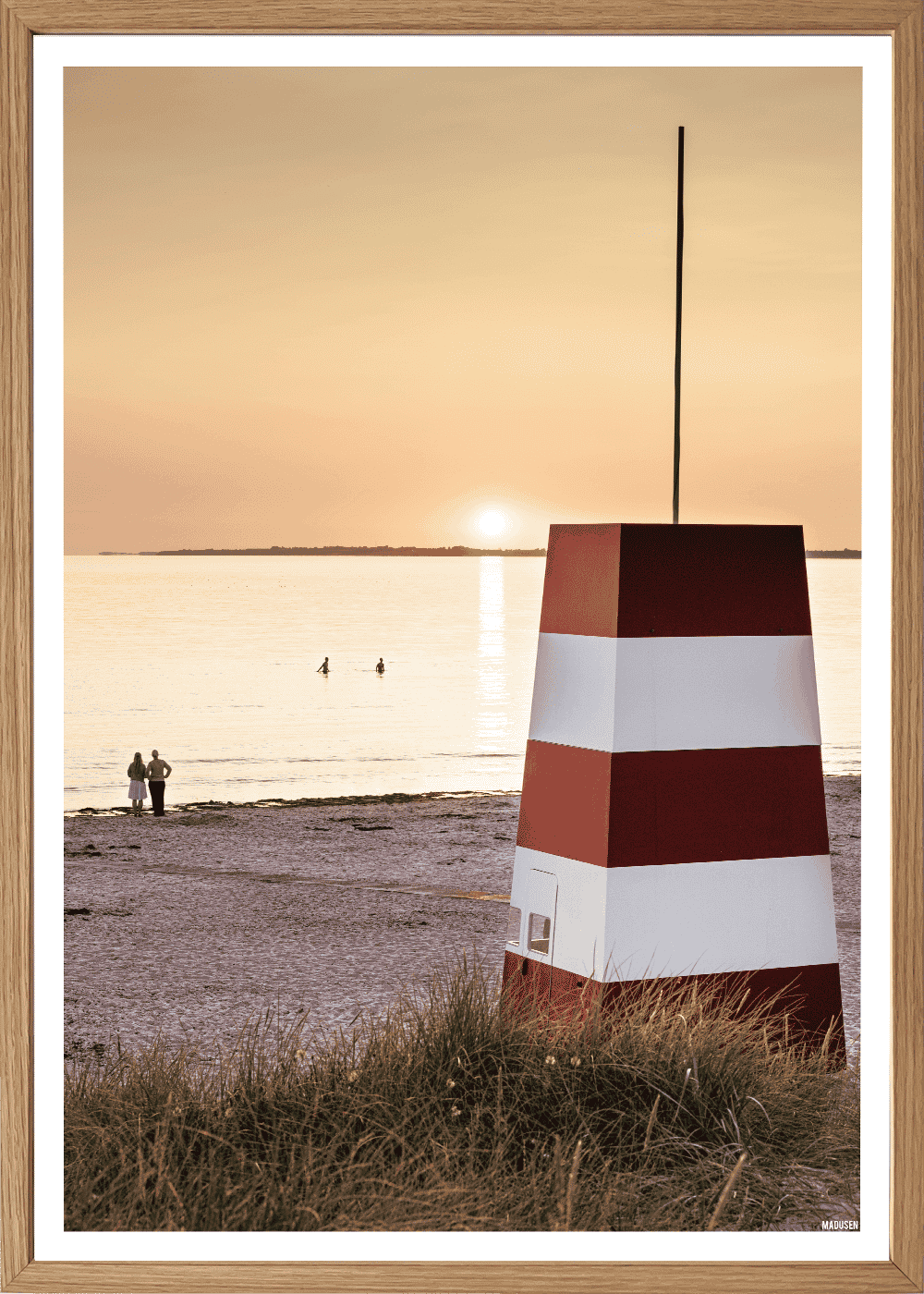 Odsherred Gudmindrup Strand 1 Plakat