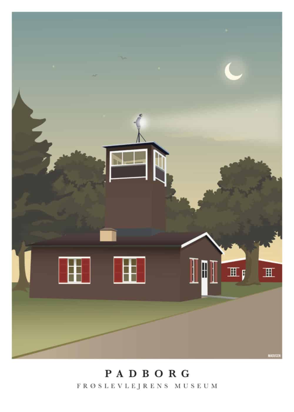 Padborg Frøslevlejrens Museum Plakat