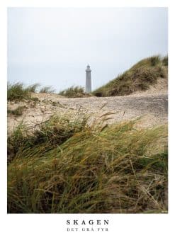 Skagen Det Grå Fyr Plakat