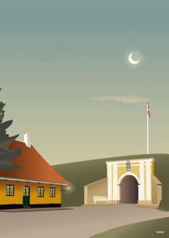 Fredericia Prinsens Port Plakat