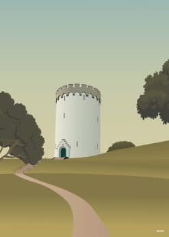 Fredericia Det Hvide Vandtårn Plakat