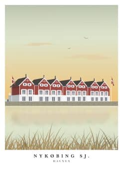 Nykøbing Sj. Havn Plakat