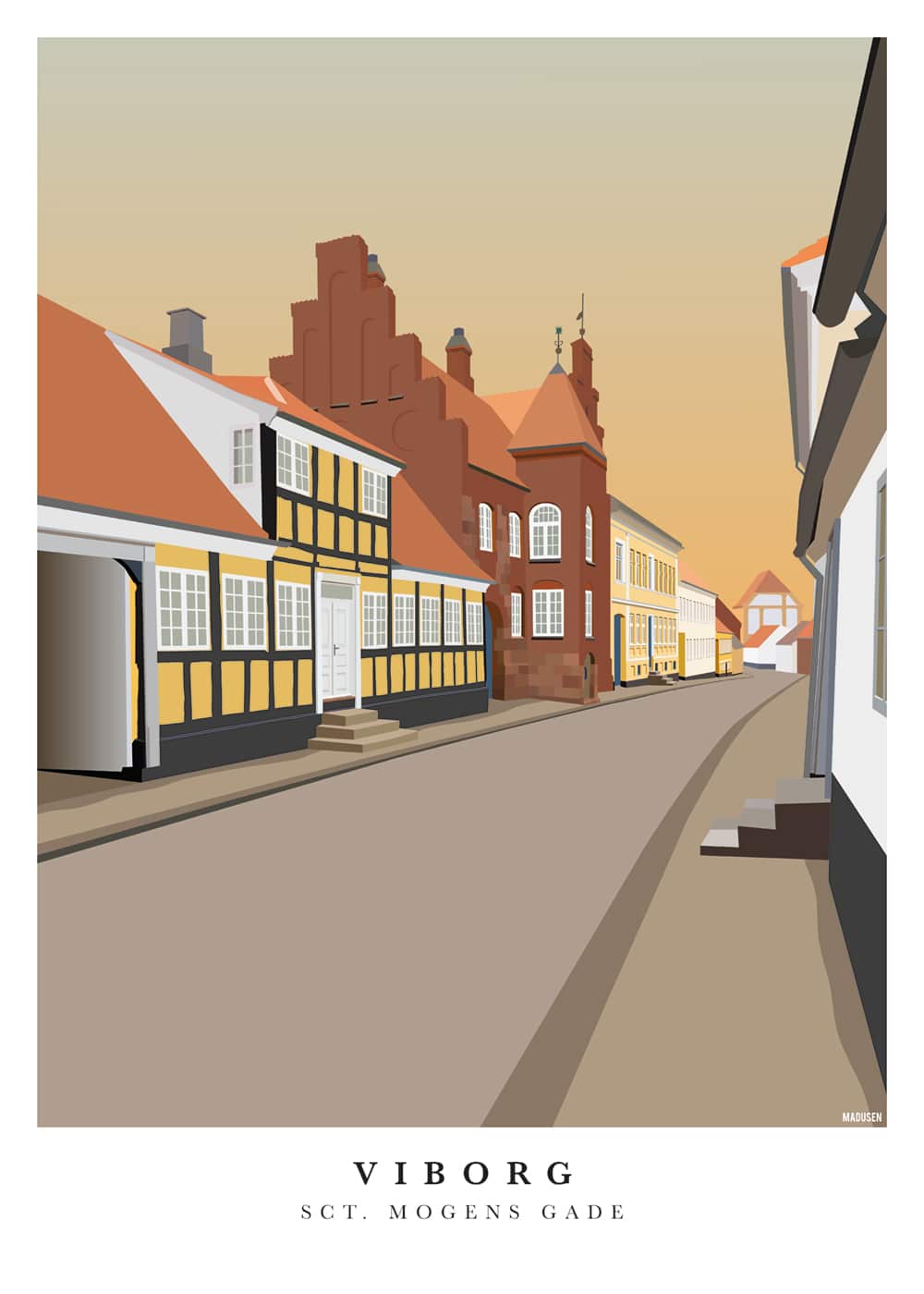 Viborg Sct. Mogens Gade Plakat