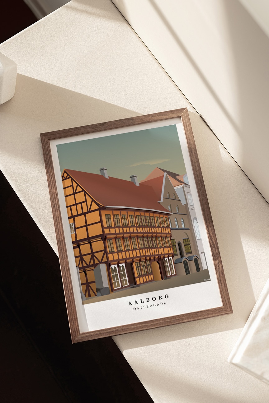 Aalborg Østerågade Plakat