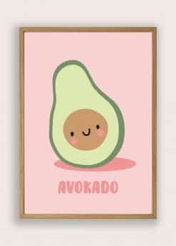 Avokado Plakat