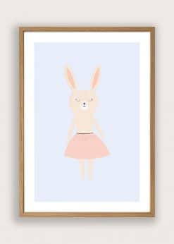 Bunny Ballerina II Plakat