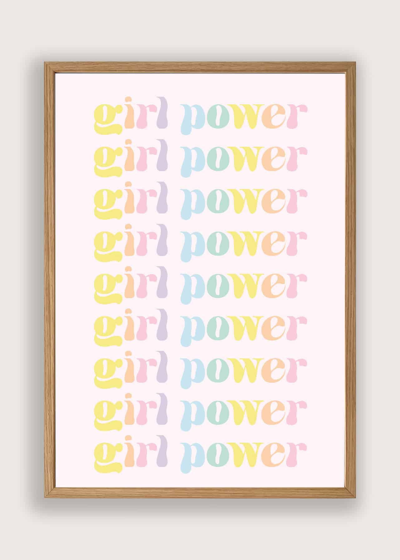 Girl Power Plakat
