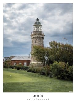 Ærø Skjoldnæs Fyr Plakat