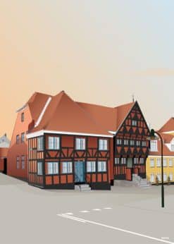 Middelfart Henner Friisers Hus Plakat