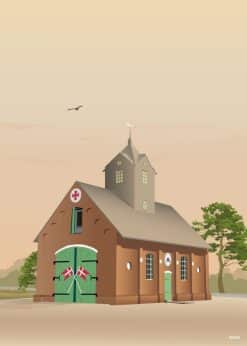Rømø Den Gamle Redningsstation Plakat