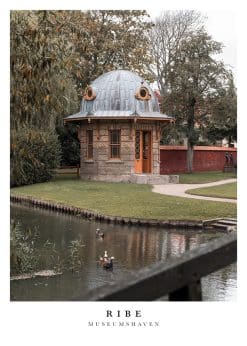 Ribe Museumshaven Plakat
