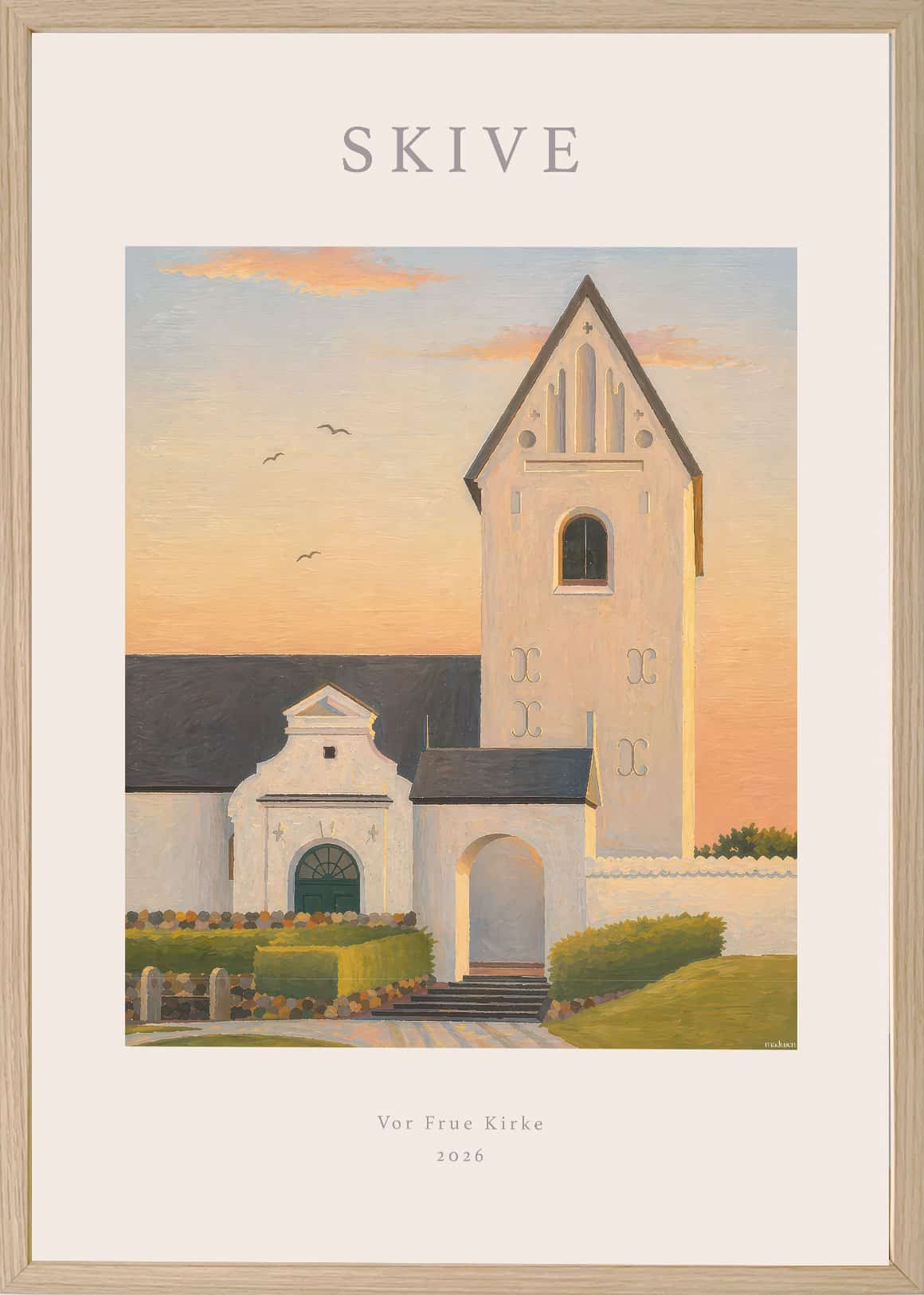 Skive Vor Frue Kirke Plakat
