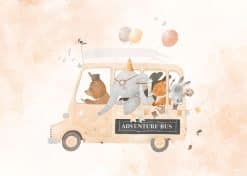 Adventure Bus Vandret Plakat