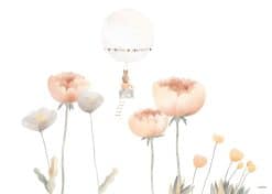 Flower Bunny Plakat