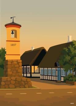 Samsø Nordby Plakat
