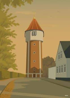 Struer Det Gamle Vandtårn Plakat