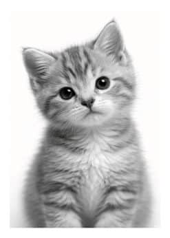 Cute Cat Plakat